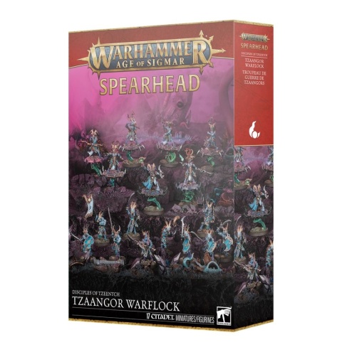 SPEARHEAD DISCIPLES OF TZEENTCH TZAANGOR WARFLOCK