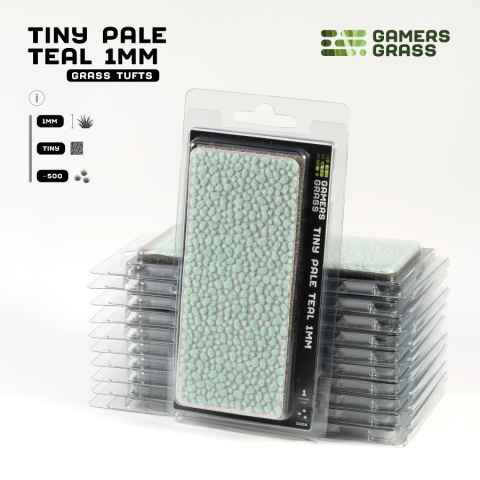 Tiny Tufts - Tiny Pale Teal 1mm