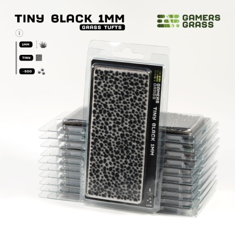 Tiny Tufts - Tiny Black 1mm