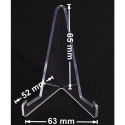 Acrylic Stand Akrylowy stojak na karty (mały) - 5 sztuk
