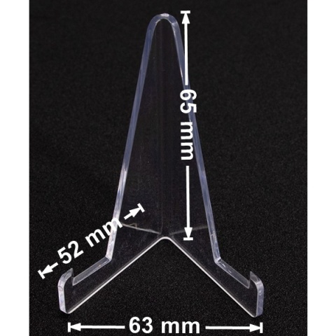 Acrylic Stand Akrylowy stojak na karty (mały) - 5 sztuk