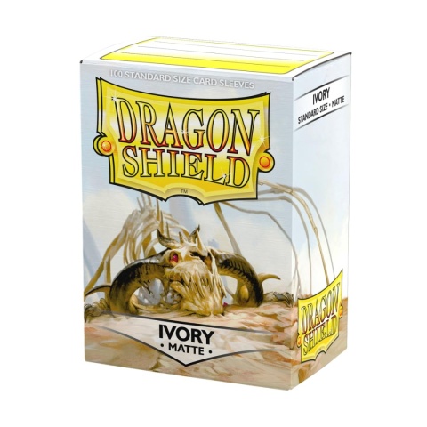 Dragon Shield Standard Sleeves Matte - Ivory