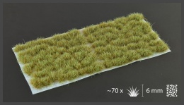 Grass tufts - 6 mm - Mixed Green (Wild)