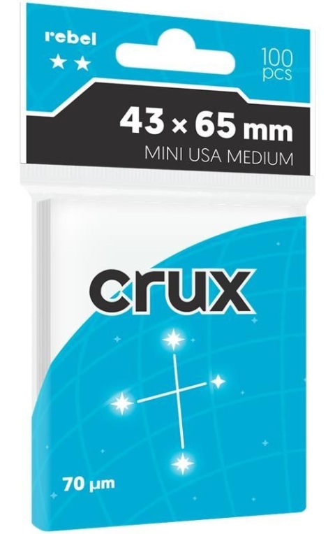 Koszulki Rebel 43x65 mm - Crux Medium