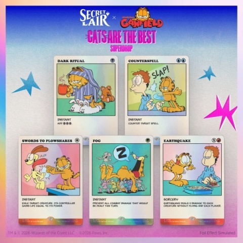 MTG - Secret Lair x Garfield: As Intended Foil Edition