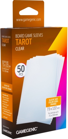 Matte Prime Sleeves (73x122 mm) - Tarot Clear - 50szt