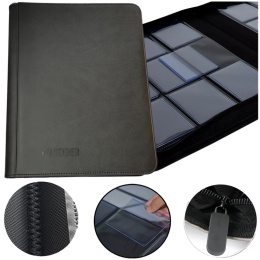 Album na Toploadery / Toploader Binder 9 Pocket Trading Cards Holds 216+ Safe Cards Storage