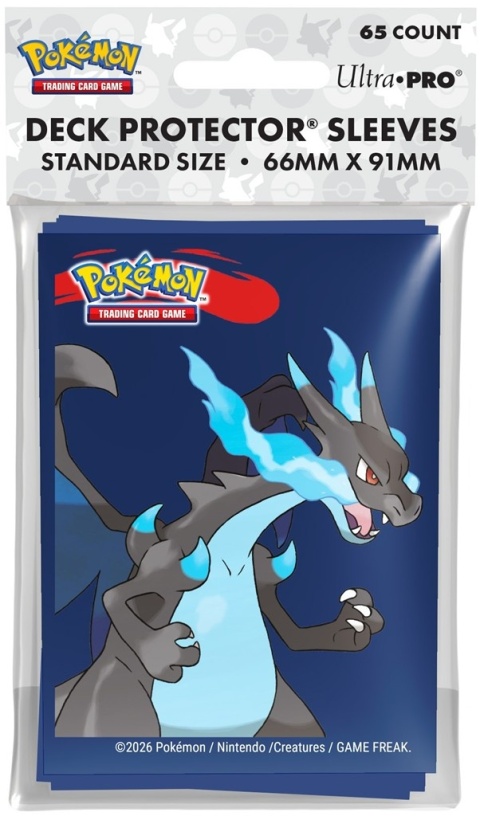 Pokemon - Deck Protector Sleeves - Mega Charizard X
