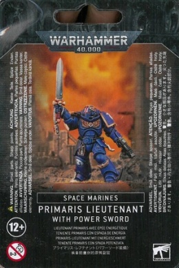SPACE MARINES LIEUTENANT WITH POWER SWORD