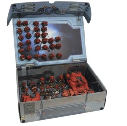 Strike Force Box z dodatkową płytką na górnej klapce (Sci-fi)