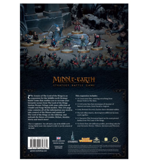 ARMIES OF THE LORD OF THE RINGS